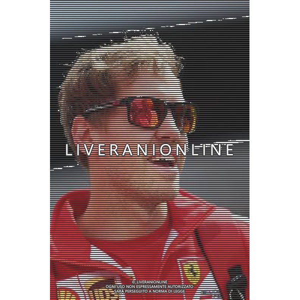 Sebastian Vettel (GER) Ferrari. 07.05.2015. Formula 1 World Championship, Rd 5, Spanish Grand Prix, Barcelona, Spain, Preparation Day. /AGENZIA ALDO LIVERANI SAS - ITALY ONLY - EDITORIAL USE ONLY - Gp f1 Barcellona Spagna - preparativi