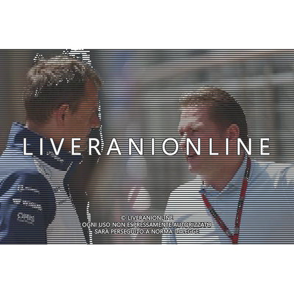 (L to R): Steve Nielsen (GBR) Williams Sporting Manager with MJos Verstappen (NLD). 07.05.2015. Formula 1 World Championship, Rd 5, Spanish Grand Prix, Barcelona, Spain, Preparation Day. /AGENZIA ALDO LIVERANI SAS - ITALY ONLY - EDITORIAL USE ONLY - Gp f1 Barcellona Spagna - preparativi