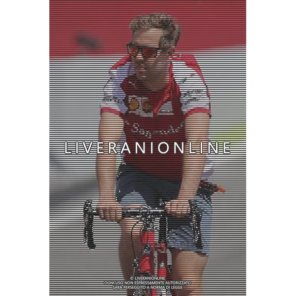 Sebastian Vettel (GER), Scuderia Ferrari 07.05.2015. Formula 1 World Championship, Rd 5, Spanish Grand Prix, Barcelona, Spain, Preparation Day. /AGENZIA ALDO LIVERANI SAS - ITALY ONLY - EDITORIAL USE ONLY - Gp F1 Barcellona Spagna - Preparativi