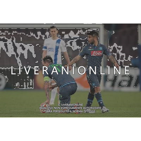UEFA Europa League 2014/2015 Semifinale Andata Napoli - 07.05.2015 Napoli-Dnipro Nella Foto:INSIGNE HAMSIK /Ph.Mosca-Ag. Aldo Liverani