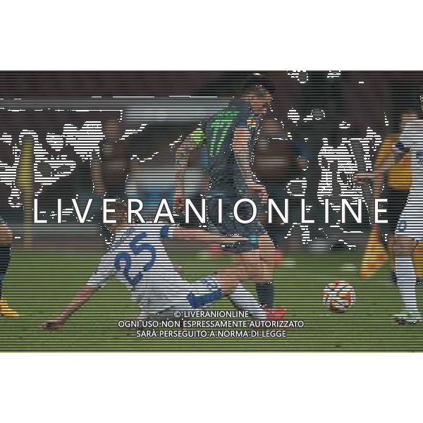 UEFA Europa League 2014/2015 Semifinale Andata Napoli - 07.05.2015 Napoli-Dnipro Nella Foto:HAMSIK, FEDORCHUK /Ph.Mosca-Ag. Aldo Liverani
