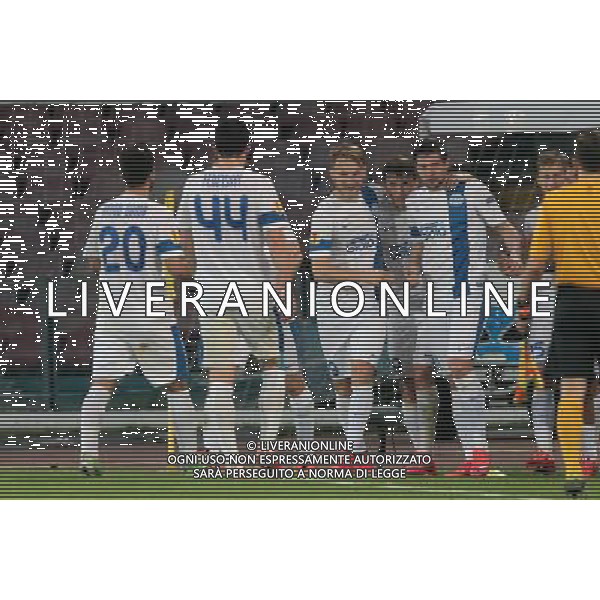 UEFA Europa League 2014/2015 Semifinale Andata Napoli - 07.05.2015 Napoli-Dnipro Nella Foto:ESULTANZA SELEZNYOV /Ph.Mosca-Ag. Aldo Liverani