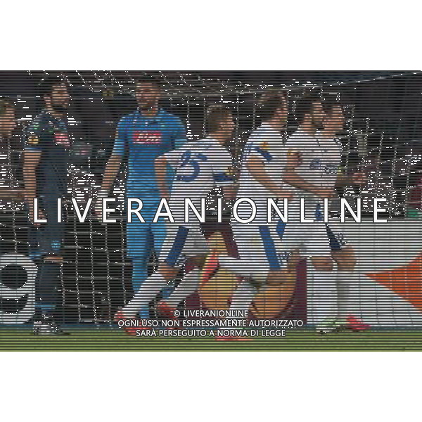 UEFA Europa League 2014/2015 Semifinale Andata Napoli - 07.05.2015 Napoli-Dnipro Nella Foto:ESULTANZA SELEZNYOV /Ph.Mosca-Ag. Aldo Liverani