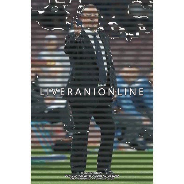 UEFA Europa League 2014/2015 Semifinale Andata Napoli - 07.05.2015 Napoli-Dnipro Nella Foto:BENITEZ /Ph.Mosca-Ag. Aldo Liveran
