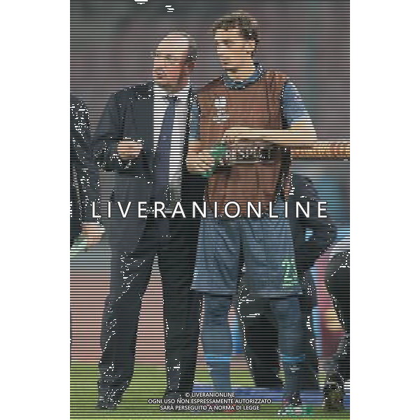 UEFA Europa League 2014/2015 Semifinale Andata Napoli - 07.05.2015 Napoli-Dnipro Nella Foto:BENITEZ GABBIADINI /Ph.Mosca-Ag. Aldo Liverani