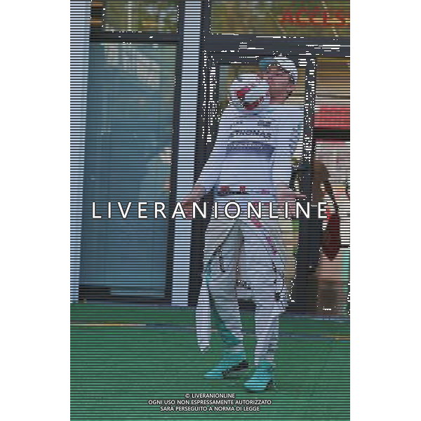 Nico Rosberg (GER) Mercedes AMG F1 warms up with some football. 08.05.2015. Formula 1 World Championship, Rd 5, Spanish Grand Prix, Barcelona, Spain, Practice Day. - www.xpbimages.com, EMail: requests@xpbimages.com - copy of publication required for printed pictures. Every used picture is fee-liable. © Copyright: Batchelor / XPB Images /Agenzia Aldo Liverani s.a.s./ONLY ITALY-EDITORIAL USE ONLY