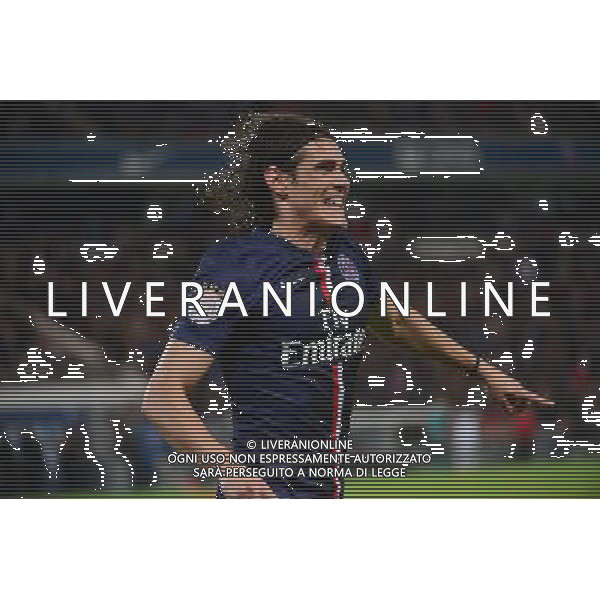 Joie Edinson CAVANI - 08.05.2015 - PSG / Guingamp - 36eme journee de Ligue 1 Photo : Dave Winter / Icon Sport AG ALDO LIVERANI SAS ONLY ITALY