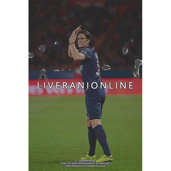 Joie Edinson CAVANI - 08.05.2015 - PSG / Guingamp - 36eme journee de Ligue 1 Photo : Dave Winter / Icon Sport AG ALDO LIVERANI SAS ONLY ITALY