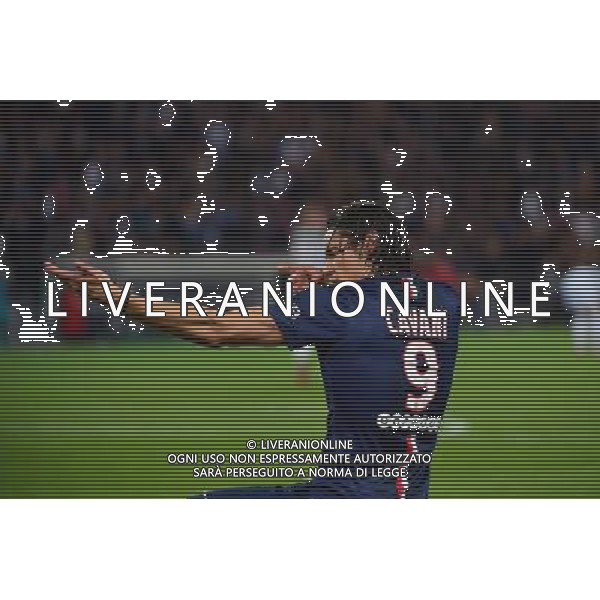 Joie Edinson CAVANI - 08.05.2015 - PSG / Guingamp - 36eme journee de Ligue 1 Photo : Dave Winter / Icon Sport AG ALDO LIVERANI SAS ONLY ITALY
