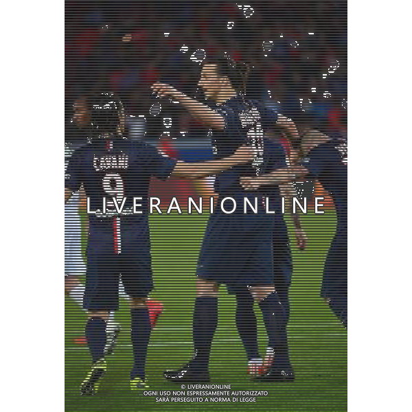 Zlatan IBRAHIMOVIC - 08.05.2015 - PSG / Guingamp - 36eme journee de Ligue 1 Photo : Dave Winter / Icon Sport AG ALDO LIVERANI SAS ONLY ITALY