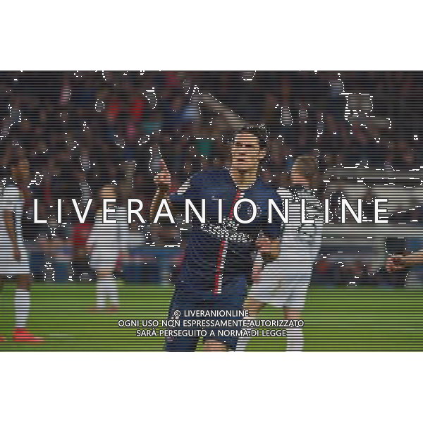 Joie Edinson CAVANI - 08.05.2015 - PSG / Guingamp - 36eme journee de Ligue 1 Photo : Dave Winter / Icon Sport AG ALDO LIVERANI SAS ONLY ITALY