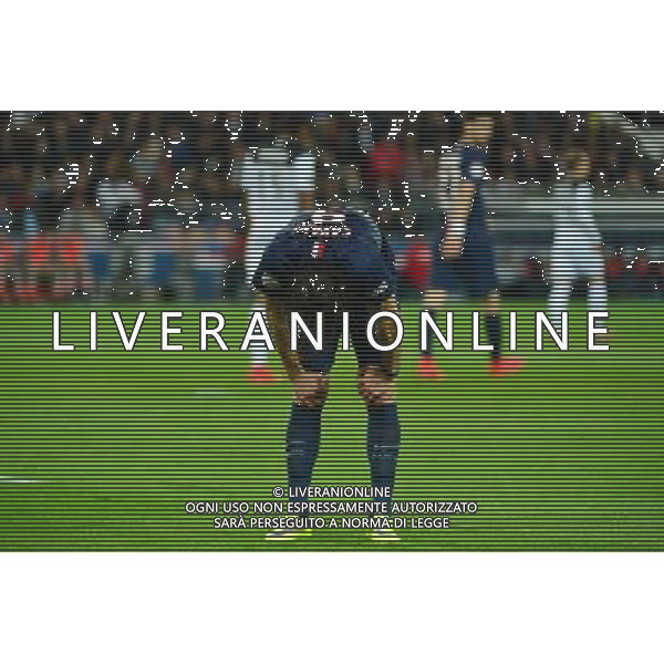 Deception Edinson CAVANI - 08.05.2015 - PSG / Guingamp - 36eme journee de Ligue 1 Photo : Dave Winter / Icon Sport AG ALDO LIVERANI SAS ONLY ITALY