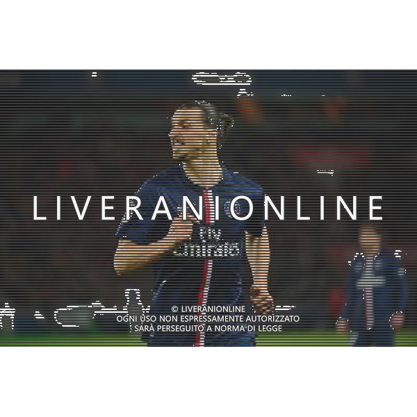 Zlatan IBRAHIMOVIC - 08.05.2015 - PSG / Guingamp - 36eme journee de Ligue 1 Photo : Dave Winter / Icon Sport AG ALDO LIVERANI SAS ONLY ITALY