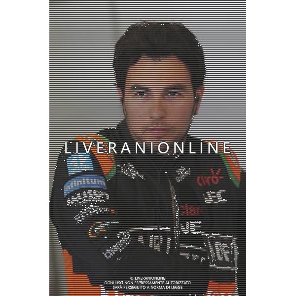 Sergio Perez (MEX) Sahara Force India F1. 08.05.2015. Formula 1 World Championship, Rd 5, Spanish Grand Prix, Barcelona, Spain, Practice Day. AG ALDO LIVERANI SAS ONLY ITALY