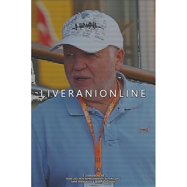 Norbert Vettel (GER), father of Sebastian Vettel (GER) Ferrari. 08.05.2015. Formula 1 World Championship, Rd 5, Spanish Grand Prix, Barcelona, Spain, Practice Day. AG ALDO LIVERANI SAS ONLY ITALY
