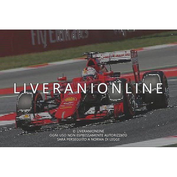 Sebastian Vettel (GER) Ferrari SF15-T. 09.05.2015. Formula 1 World Championship, Rd 5, Spanish Grand Prix, Barcelona, Spain, Qualifying Day. AG ALDO LIVERANI SAS ONLY ITALY