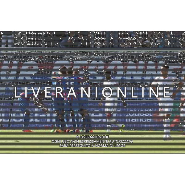 JOIE CAEN / Nicolas BENEZET - 09.05.2015 - Caen / Lyon - 36eme journee de Ligue 1 Photo : Vincent Michel / Icon Sport AG ALDO LIVERANI SAS ONLY ITALY