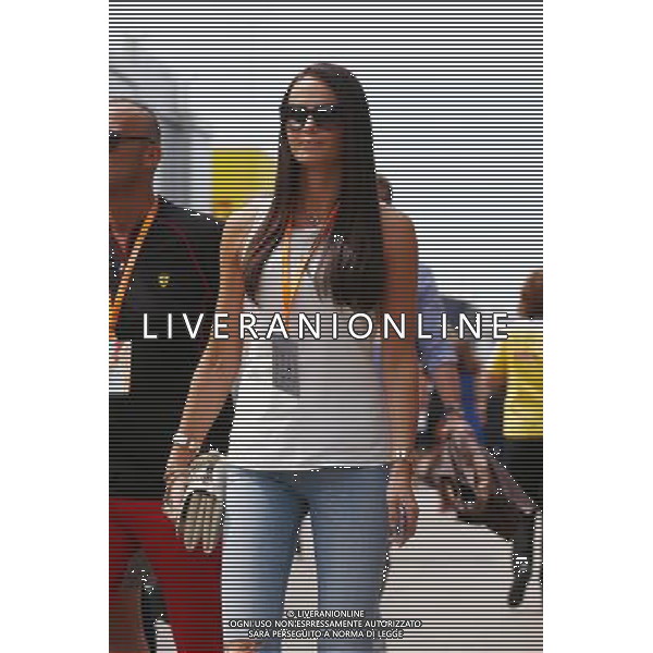 Minttu Virtanen (FIN), girlfriend of Kimi Raikkonen (FIN) Ferrari. 10.05.2015. Formula 1 World Championship, Rd 5, Spanish Grand Prix, Barcelona, Spain, Race Day. AG ALDO LIVERANI SAS ONLY ITALY