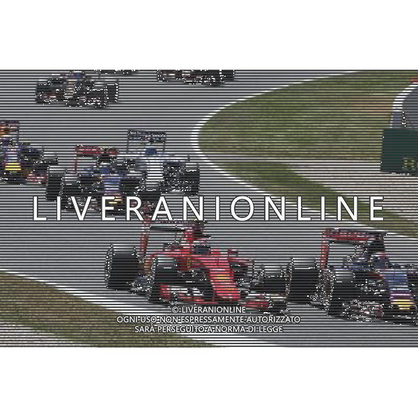 Kimi Raikkonen (FIN) Ferrari SF15-T. 10.05.2015. Formula 1 World Championship, Rd 5, Spanish Grand Prix, Barcelona, Spain, Race Day. AG ALDO LIVERANI SAS ONLY ITALY