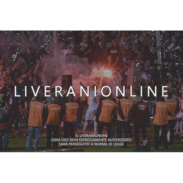 Supporters de Bordeaux / Fumigenes / Adieux Marc Planus - 09.05.2015 - Bordeaux / Nantes - 36eme journee de Ligue 1 Photo : Caroline Blumberg / Icon Sport AG ALDO LIVERANI SAS ONLY ITALY