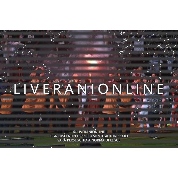 Supporters de Bordeaux / Fumigenes / Adieux Marc Planus - 09.05.2015 - Bordeaux / Nantes - 36eme journee de Ligue 1 Photo : Caroline Blumberg / Icon Sport AG ALDO LIVERANI SAS ONLY ITALY