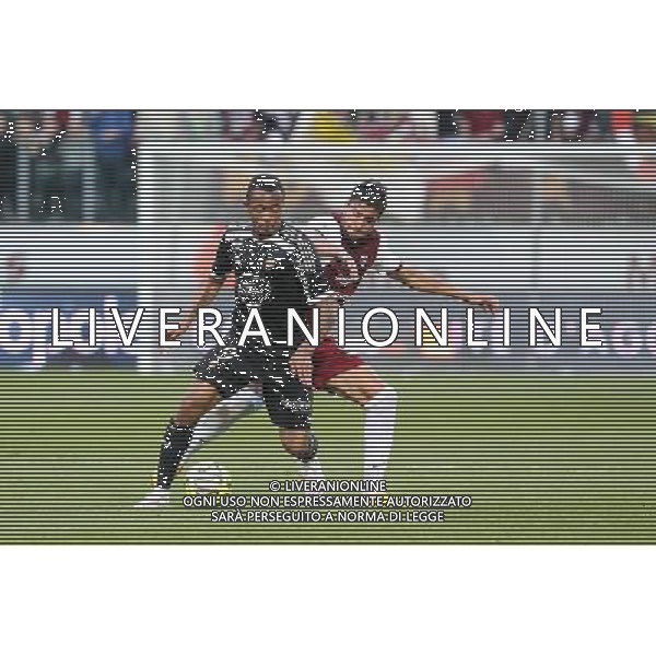 Jordan AYEW / Jose luis PALOMINO - 09.05.2015 - Metz / Lorient - 36eme journee de Ligue 1 Photo : Fred Marvaux / Icon Sport AG ALDO LIVERANI SAS ONLY ITALY