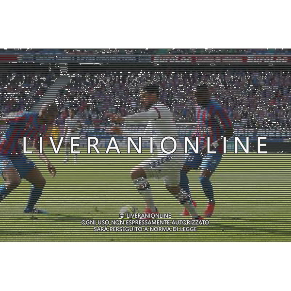 Nabil FEKIR / Jordan ADEOTTI - 09.05.2015 - Caen / Lyon - 36eme journee de Ligue 1 Photo : Vincent Michel / Icon Sport AG ALDO LIVERANI SAS ONLY ITALY