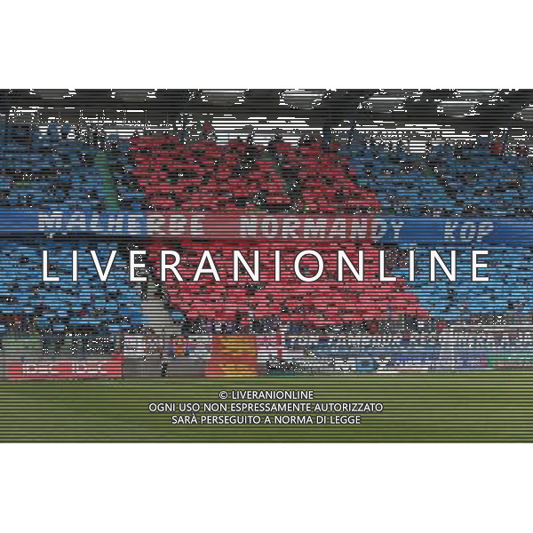 SUPPORTERS CAEN - 09.05.2015 - Caen / Lyon - 36eme journee de Ligue 1 Photo : Vincent Michel / Icon Sport AG ALDO LIVERANI SAS ONLY ITALY