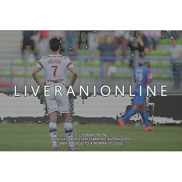 Clement GRENIER - 09.05.2015 - Caen / Lyon - 36eme journee de Ligue 1 Photo : Vincent Michel / Icon Sport AG ALDO LIVERANI SAS ONLY ITALY