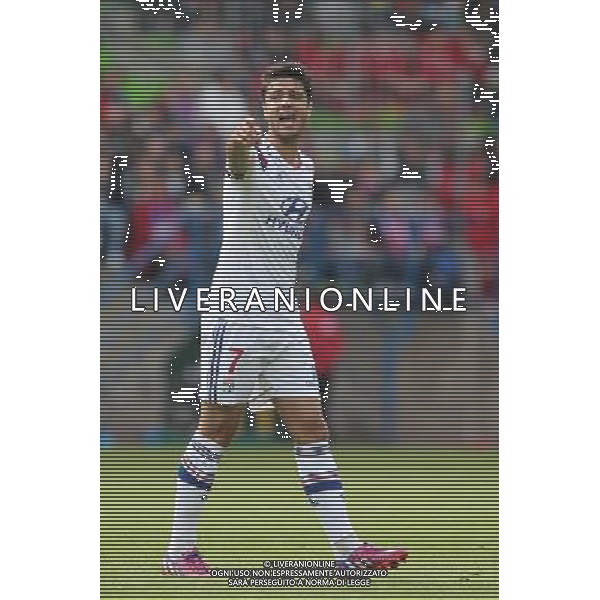 Clement GRENIER - 09.05.2015 - Caen / Lyon - 36eme journee de Ligue 1 Photo : Vincent Michel / Icon Sport AG ALDO LIVERANI SAS ONLY ITALY