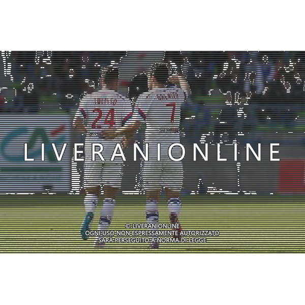 Corentin TOLISSO / Clement GRENIER - 09.05.2015 - Caen / Lyon - 36eme journee de Ligue 1 Photo : Vincent Michel / Icon Sport AG ALDO LIVERANI SAS ONLY ITALY