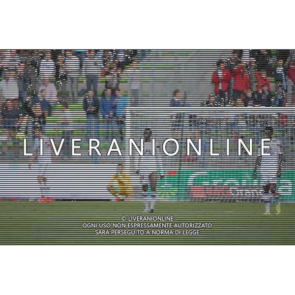 Mouhammadou DABO / Samuel UMTITI - 09.05.2015 - Caen / Lyon - 36eme journee de Ligue 1 Photo : Vincent Michel / Icon Sport AG ALDO LIVERANI SAS ONLY ITALY