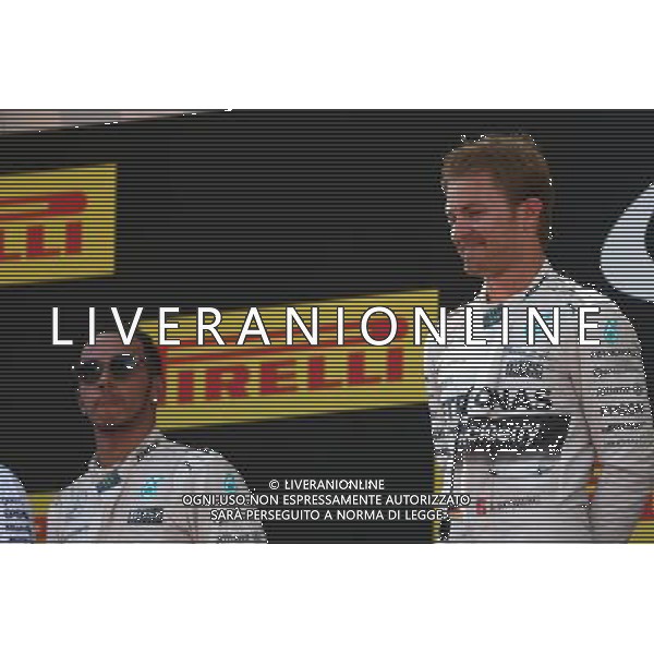 1st place Nico Rosberg (GER) Mercedes AMG F1 W06. 10.05.2015. Formula 1 World Championship, Rd 5, Spanish Grand Prix, Barcelona, Spain, Race Day. AG ALDO LIVERANI SAS ONLY ITALY