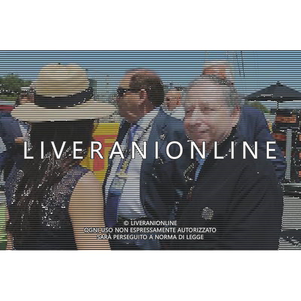 Jean Todt (FRA) FIA President on the grid. 10.05.2015. Formula 1 World Championship, Rd 5, Spanish Grand Prix, Barcelona, Spain, Race Day. AG ALDO LIVERANI SAS ONLY ITALY