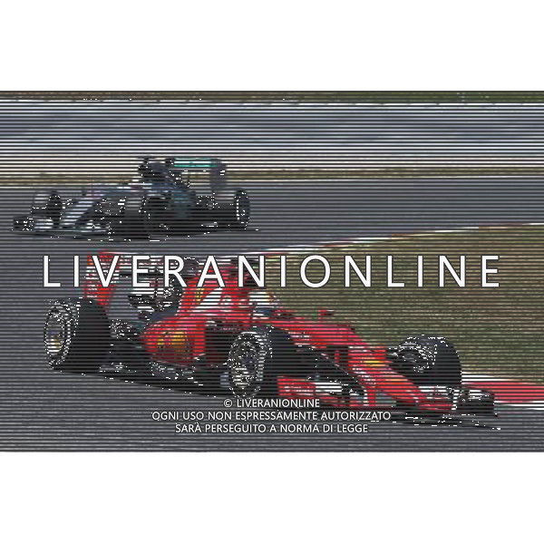 Sebastian Vettel (GER) Ferrari SF15-T. 10.05.2015. Formula 1 World Championship, Rd 5, Spanish Grand Prix, Barcelona, Spain, Race Day. AG ALDO LIVERANI SAS ONLY ITALY