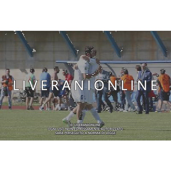 Lumezzane - Novara Campionato calcio di Lega Pro, Lumezzane 10 maggio 2015. nella foto esultanze finali del Novara, per la promozione in Serie B Ph Fotolive Simone Venezia/AGENZIA ALDO LIVERANI Sas