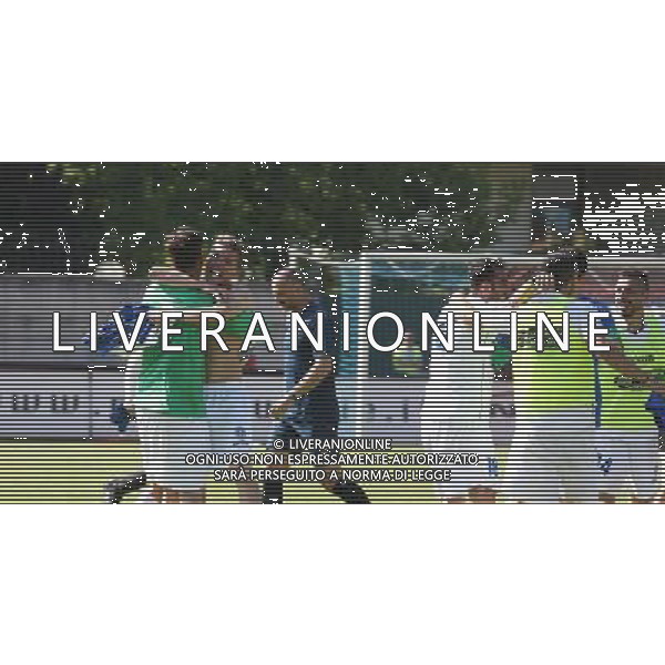 Lumezzane - Novara Campionato calcio di Lega Pro, Lumezzane 10 maggio 2015. nella foto esultanze finali del Novara, per la promozione in Serie B Ph Fotolive Simone Venezia/AGENZIA ALDO LIVERANI Sas