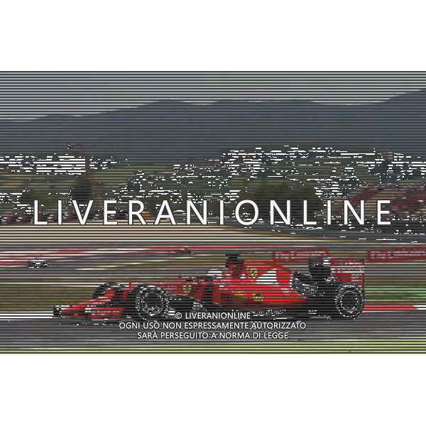 Sebastian Vettel (GER) Ferrari SF15-T. 10.05.2015. Formula 1 World Championship, Rd 5, Spanish Grand Prix, Barcelona, Spain, Race Day. AG ALDO LIVERANI SAS ONLY ITALY