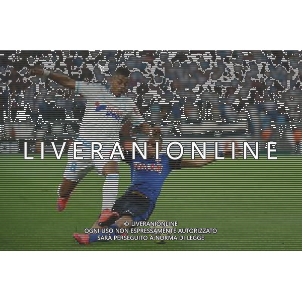 Mario Lemina / Layvin Kurzawa - 10.05.2015 - Marseille / Monaco - 36eme journee de Ligue 1 Photo : Alexandre Dimou / Icon Sport AG ALDO LIVERANI SAS ONLY ITALY