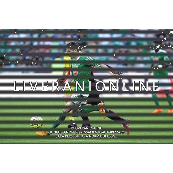 Benjamin CORGNET - 10.05.2015 - Saint Etienne / Nice - 36eme journee de Ligue 1 Photo : Jean Paul Thomas / Icon Sport AG ALDO LIVERANI SAS ONLY ITALY