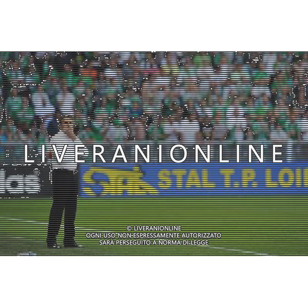 Claude PUEL - 10.05.2015 - Saint Etienne / Nice - 36eme journee de Ligue 1 Photo : Jean Paul Thomas / Icon Sport AG ALDO LIVERANI SAS ONLY ITALY