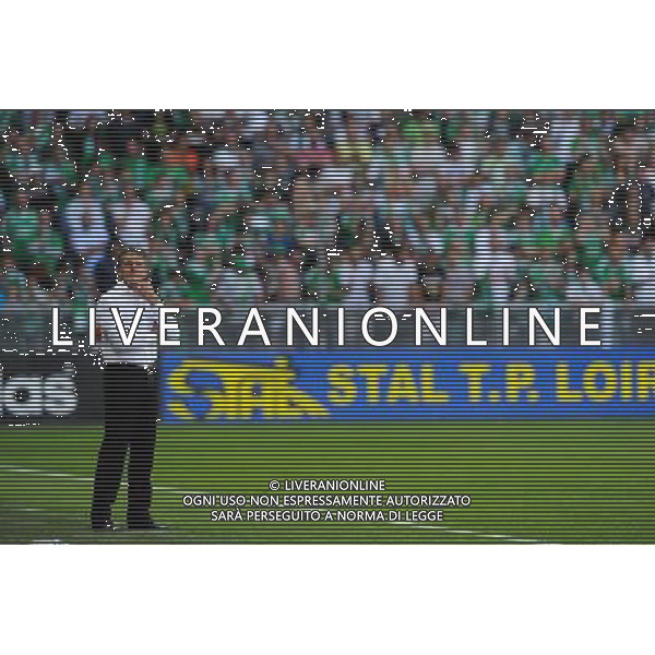 Claude PUEL - 10.05.2015 - Saint Etienne / Nice - 36eme journee de Ligue 1 Photo : Jean Paul Thomas / Icon Sport AG ALDO LIVERANI SAS ONLY ITALY