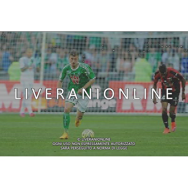Franck TABANOU - 10.05.2015 - Saint Etienne / Nice - 36eme journee de Ligue 1 Photo : Jean Paul Thomas / Icon Sport AG ALDO LIVERANI SAS ONLY ITALY