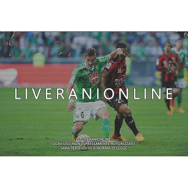 Jeremy CLEMENT / Lloyd PALUN - 10.05.2015 - Saint Etienne / Nice - 36eme journee de Ligue 1 Photo : Jean Paul Thomas / Icon Sport AG ALDO LIVERANI SAS ONLY ITALY