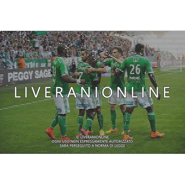 JOIE DE Max Alain GRADEL - 10.05.2015 - Saint Etienne / Nice - 36eme journee de Ligue 1 Photo : Jean Paul Thomas / Icon Sport AG ALDO LIVERANI SAS ONLY ITALY
