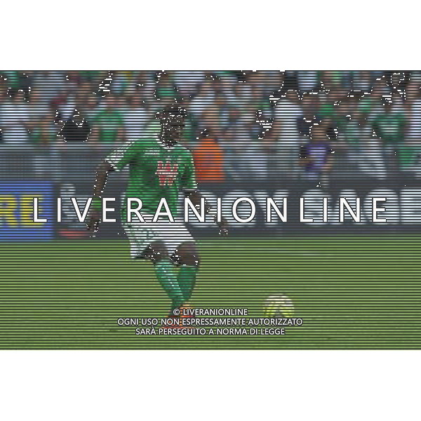 Moustapha SALL - 10.05.2015 - Saint Etienne / Nice - 36eme journee de Ligue 1 Photo : Jean Paul Thomas / Icon Sport AG ALDO LIVERANI SAS ONLY ITALY