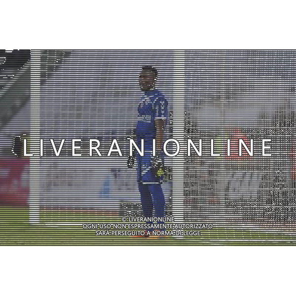 Kossi AGASSA - 09.05.2015 - Evian Thonon / Reims - 36eme journee de Ligue 1 Photo : Jean Paul Thomas / Icon Sport AG ALDO LIVERANI SAS ONLY ITALY