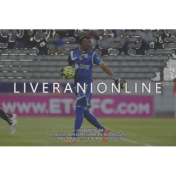 Kossi AGASSA - 09.05.2015 - Evian Thonon / Reims - 36eme journee de Ligue 1 Photo : Jean Paul Thomas / Icon Sport AG ALDO LIVERANI SAS ONLY ITALY