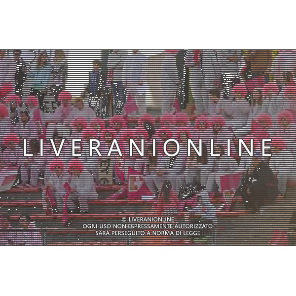 Supporters Evian Thonon - 09.05.2015 - Evian Thonon / Reims - 36eme journee de Ligue 1 Photo : Jean Paul Thomas / Icon Sport AG ALDO LIVERANI SAS ONLY ITALY