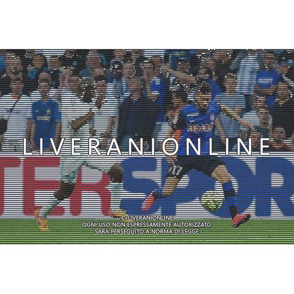 Yannick Ferreira Carrasco / Rod Fanni - 10.05.2015 - Marseille / Monaco - 36eme journee de Ligue 1 Photo : Alexandre Dimou / Icon Sport AG ALDO LIVERANI SAS ONLY ITALY